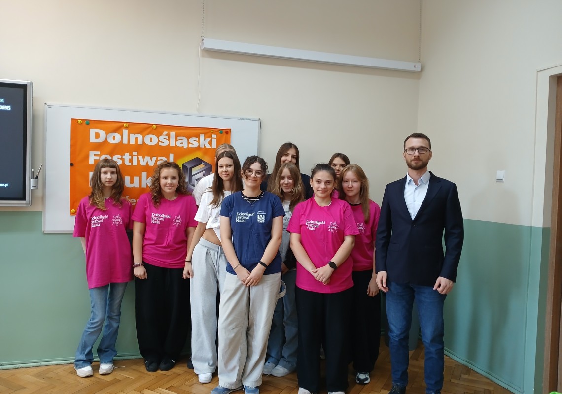 Wykład o genetyce w ramach Dolnośląskiego Festiwalu Nauki 2026